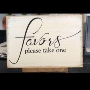 Favor sign